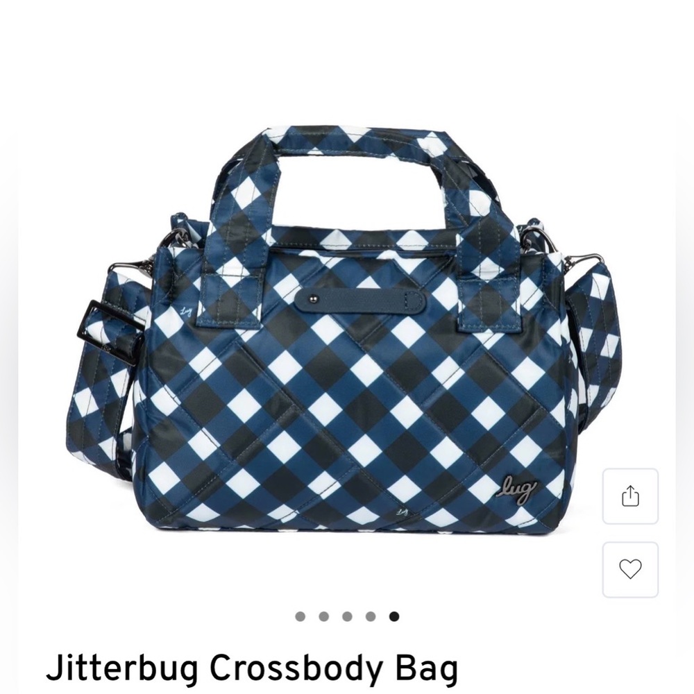 Lug Jitterbug NWT - Gingham Navy